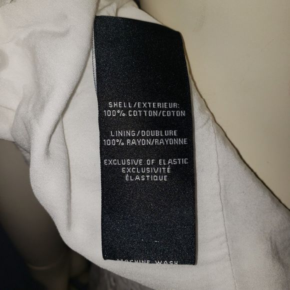 7 For All Mankind White Eyelet Lace Short Puff Sleeve Mini Babydoll Dress Size L - Picture 5 of 7